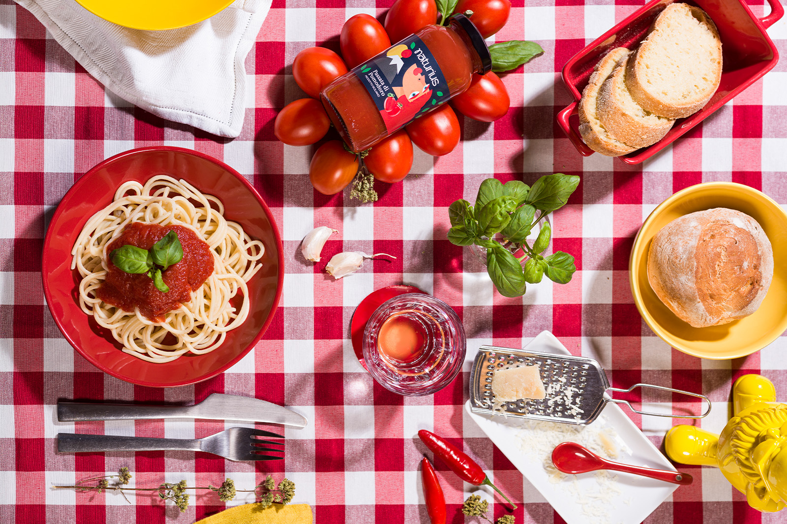 Pasta Asciutta con pomodoro